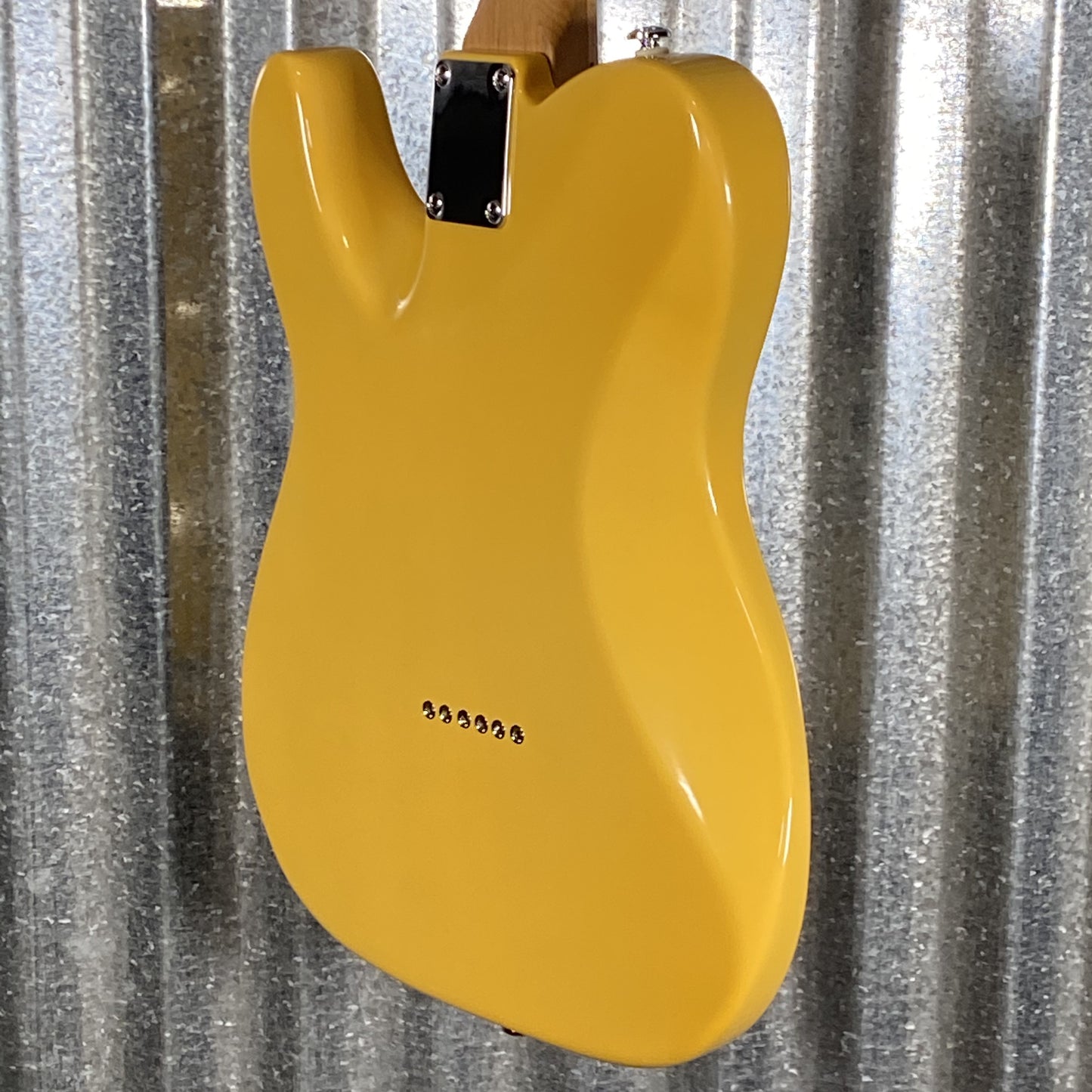 Musi Virgo Classic Telecaster Empire Yellow Guitar #0535 Used