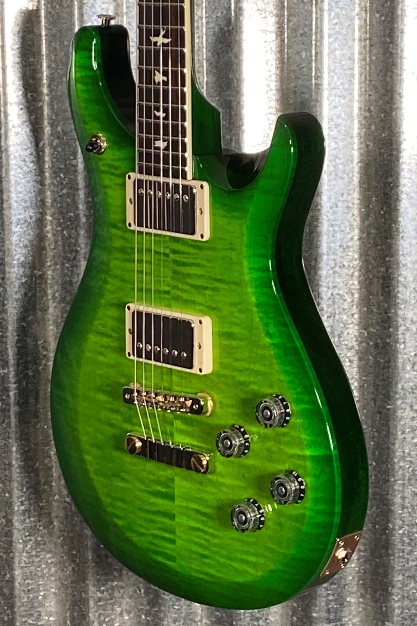 PRS Paul Reed Smith USA S2 McCarty 594 Eriza Verde Guitar & Bag #4684 Demo