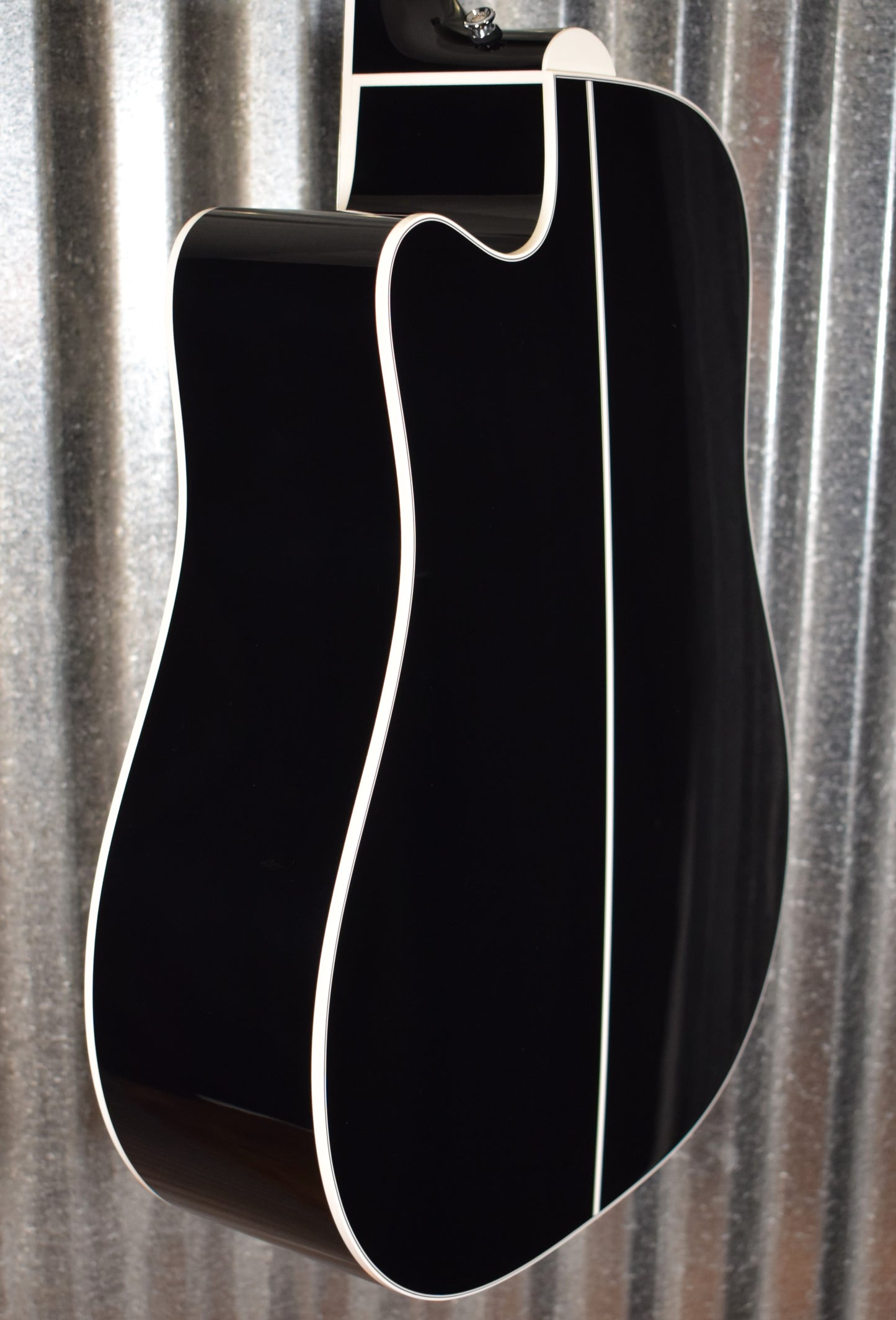 Takamine EF381SC 12 String Black Acoustic Electric Guitar & Case EF381SC #0719 Used