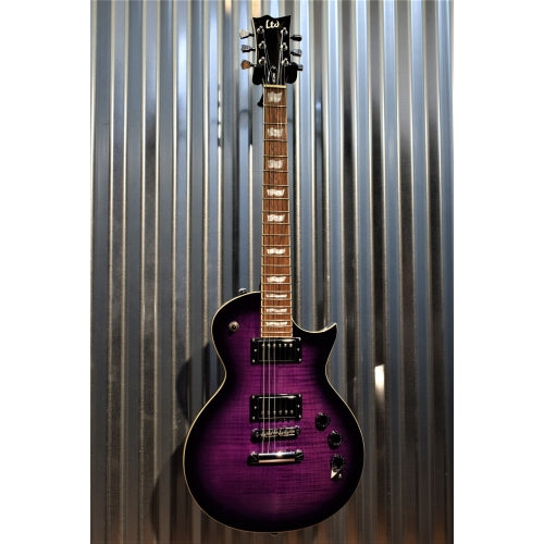 ESP LTD EC-256FM See Thru Purple Sunburst Guitar EC256STPSB #1018