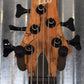 ESP LTD RB-1005 Rocco Prestia Spalted Maple 5 String Bass LRB1005SMNS #1502