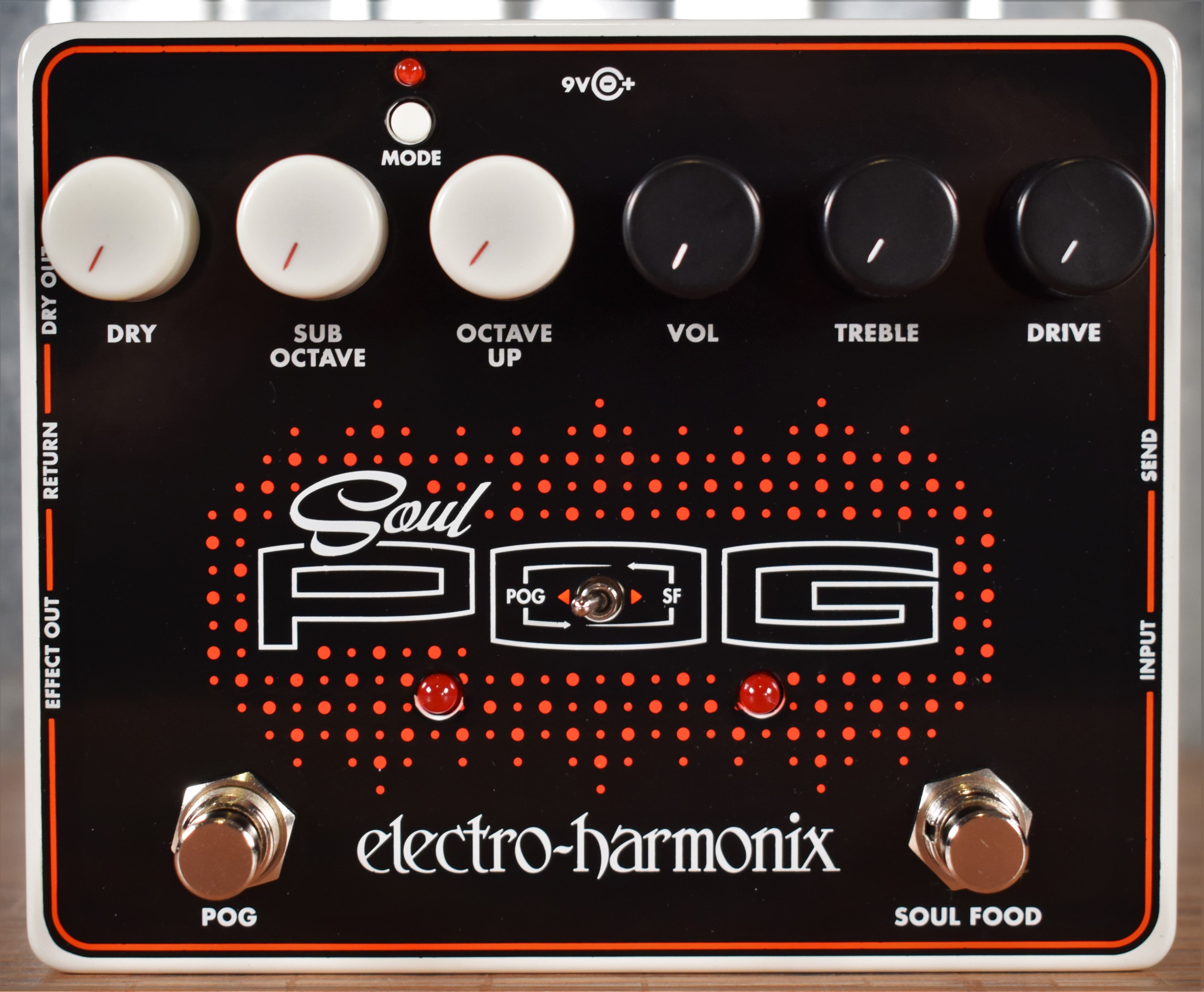 Electro-Harmonix SOUL POG Soul Food Overdrive & POG Octave Guitar