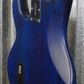 Sterling by Music Man Stingray 4 String Bass Trans Blue Satin Bass RAY4-TBLS-R1 #3935
