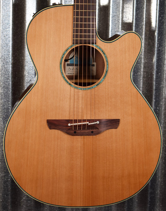 Takamine TSF40C NEX Santa Fe Natural Acoustic Electric Guitar & Case Blem #0295