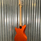 G&L USA Fullerton Deluxe Fallout 4 String Short Scale Bass Tangerine Metallic & Bag #9349