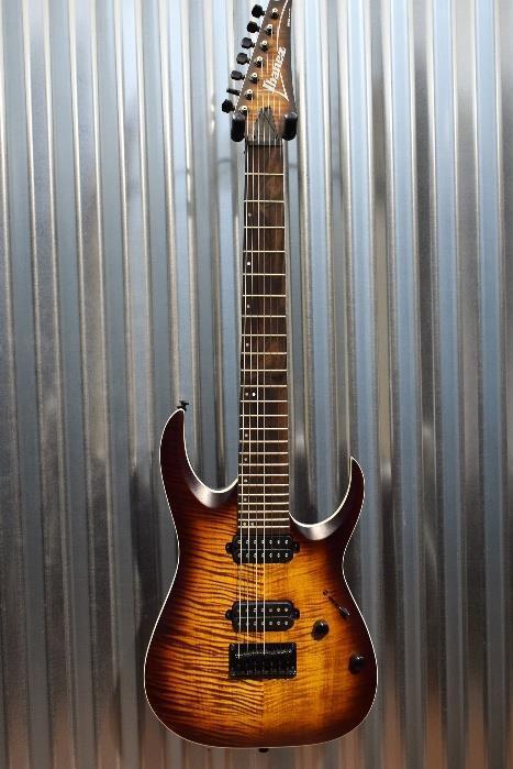 Ibanez RGA742FM 7 String Guitar Flame Dragon Eye Burst Dimarzio Sperze –  Specialty Traders