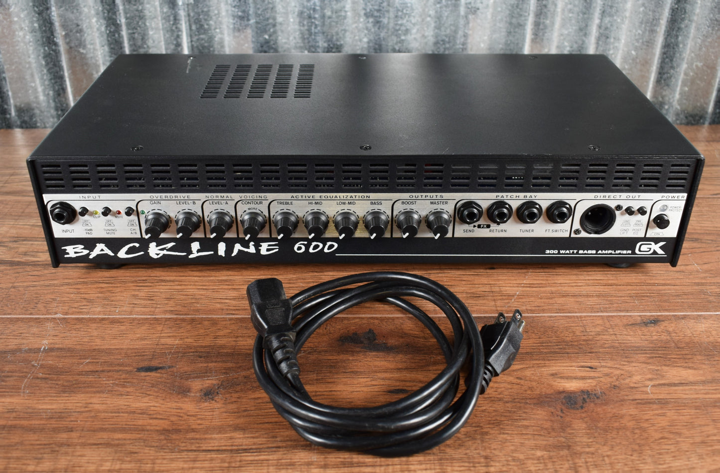 Gallien-Krueger GK Backline 600 300 Watt Bass Amplifier Head Used