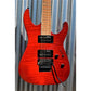 ESP LTD M-200FM See Thru Red Flame Top Guitar LM200FMSTR #1230