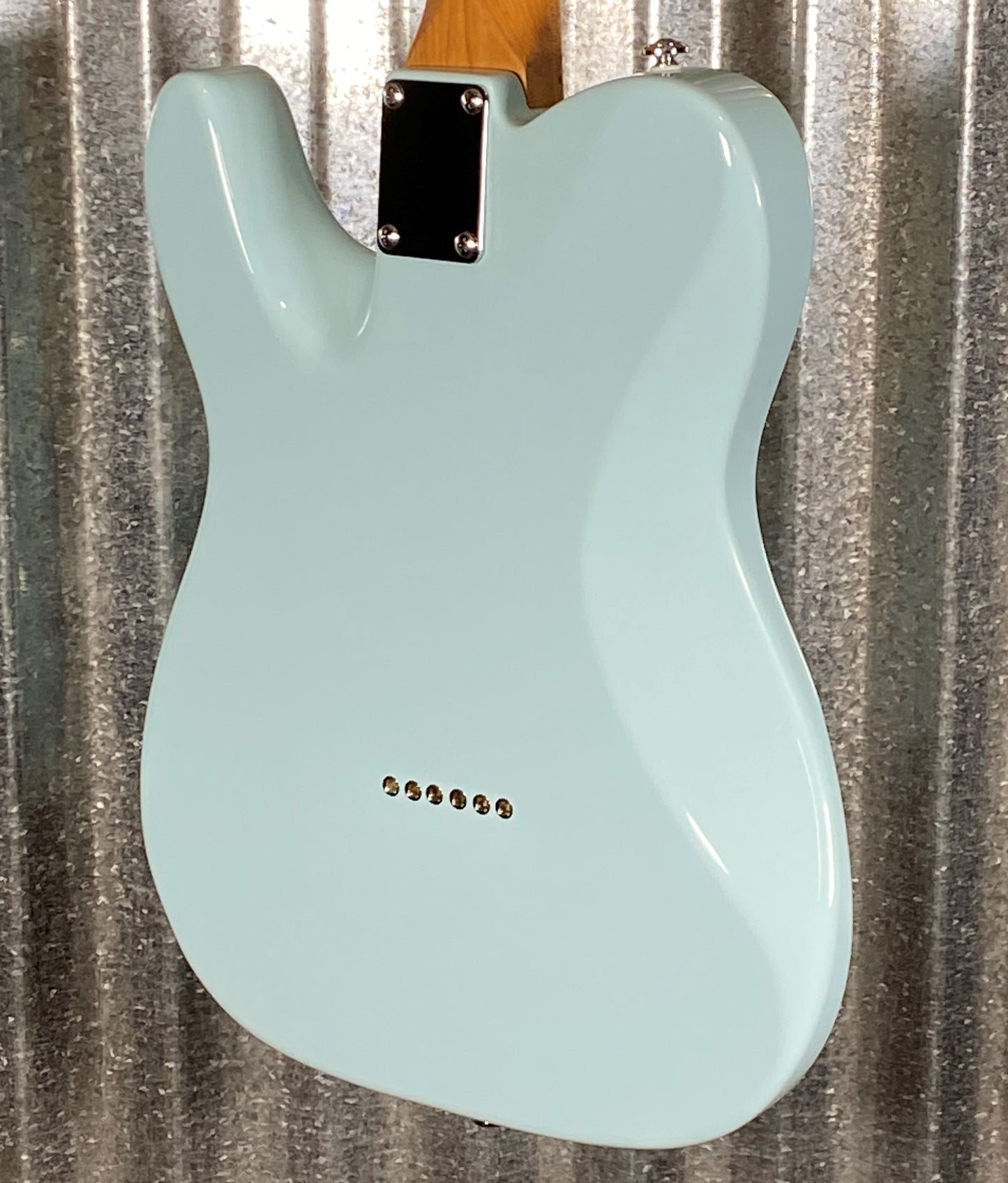 Musi Virgo Classic Telecaster Baby Blue Guitar #0572 Used