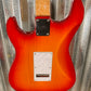 G&L USA Custom Legacy Cherryburst Birdseye Guitar & Hardshell Case #0343 Used