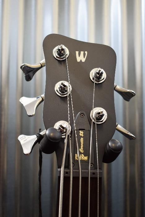 Warwick Rockbass Corvette $$ Double Buck 5 String Bass Guitar & Case #5416