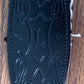 Levy's MSSC80-BLK/WHT 2" Heavy-weight Cotton Guitar Strap Black White