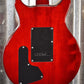 Hamer Archtop Flame Dark Cherry Wilkinson Tremolo Guitar SATFW-DCB #0763 Demo