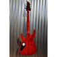 ESP LTD H-200FM Flame Maple Top See Thru Red Guitar LH200FMSTR #0495 Demo