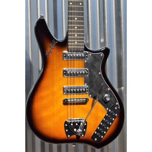 Hagstrom Retroscape Condor COR-TSB Tobacco Sunburst Electric Guitar #0036