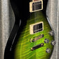 PRS Paul Reed Smith USA S2 Singlecut McCarty 594 Emerald Green Black Wrap Guitar & Bag #0375