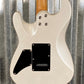 Musi Capricorn Fusion HSS Superstrat Pearl White Guitar #0130 Used