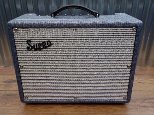 Supro USA 1622RT Tremo-Verb All Tube 25 Watt 1x10 Combo Amplifier #0776
