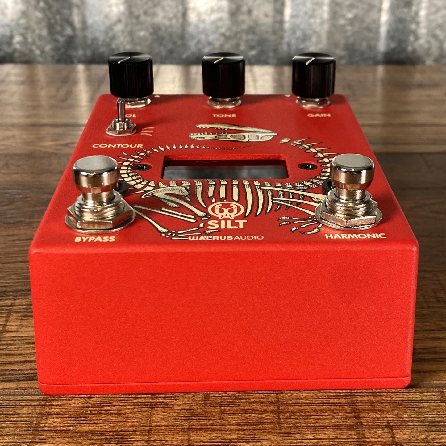 Walrus Audio SILT Harmonic Tube Fuzz Guitar Effect Pedal Red