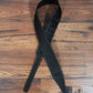 Levy's M17BAS-BLK 2.5" Pull-Up Butter Leather Guitar Strap Black
