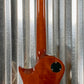 ESP LTD EC-1000 Flame Amber Sunburst Duncan Guitar & Gig Bag LEC1000ABS #0351 Demo