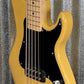 G&L USA Kiloton 5 String Butterscotch Blonde Bass & Case #7092