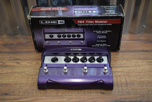 Line 6 FM4 Modumation and Synth Filter Guitar Effect Pedal*