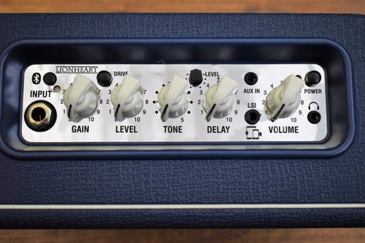 Laney Mini Stereo Bluetooth Lionheart Battery Powered Guitar Amplifier MINI-STB-LION Demo