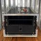 Gator Cases G-TOUR 4UHR ATA 4U Half Rack Guitar & Bass Effects & Wireless Mic Storage Rack Case Black
