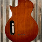 ESP LTD TL-5 Spalted Maple Thinline 5 String Acoustic Electric Bass LTL5SMNAT & Case #2224