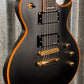 ESP LTD EC-1000 Eclipse EMG Vintage Black Guitar & Bag LEC1000VB #1525 Used