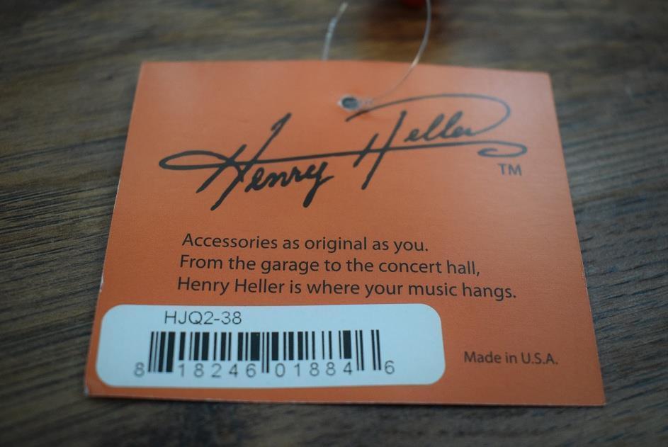 Henry Heller HJQ2-38 2" Deluxe Jacquard Guitar Strap