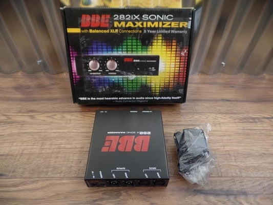 BBE 282iX Desktop Sonic Maximizer with Balanced 3-Pin XLR Connections