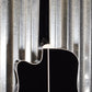 Takamine EF381SC-12 String Black Acoustic Electric Guitar & Case #0218
