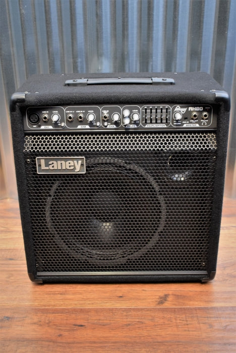 Laney AH80 Audiohub 80 Watt 3 Channel 1x10" Keyboard PA System Guitar Combo Amplifier Demo
