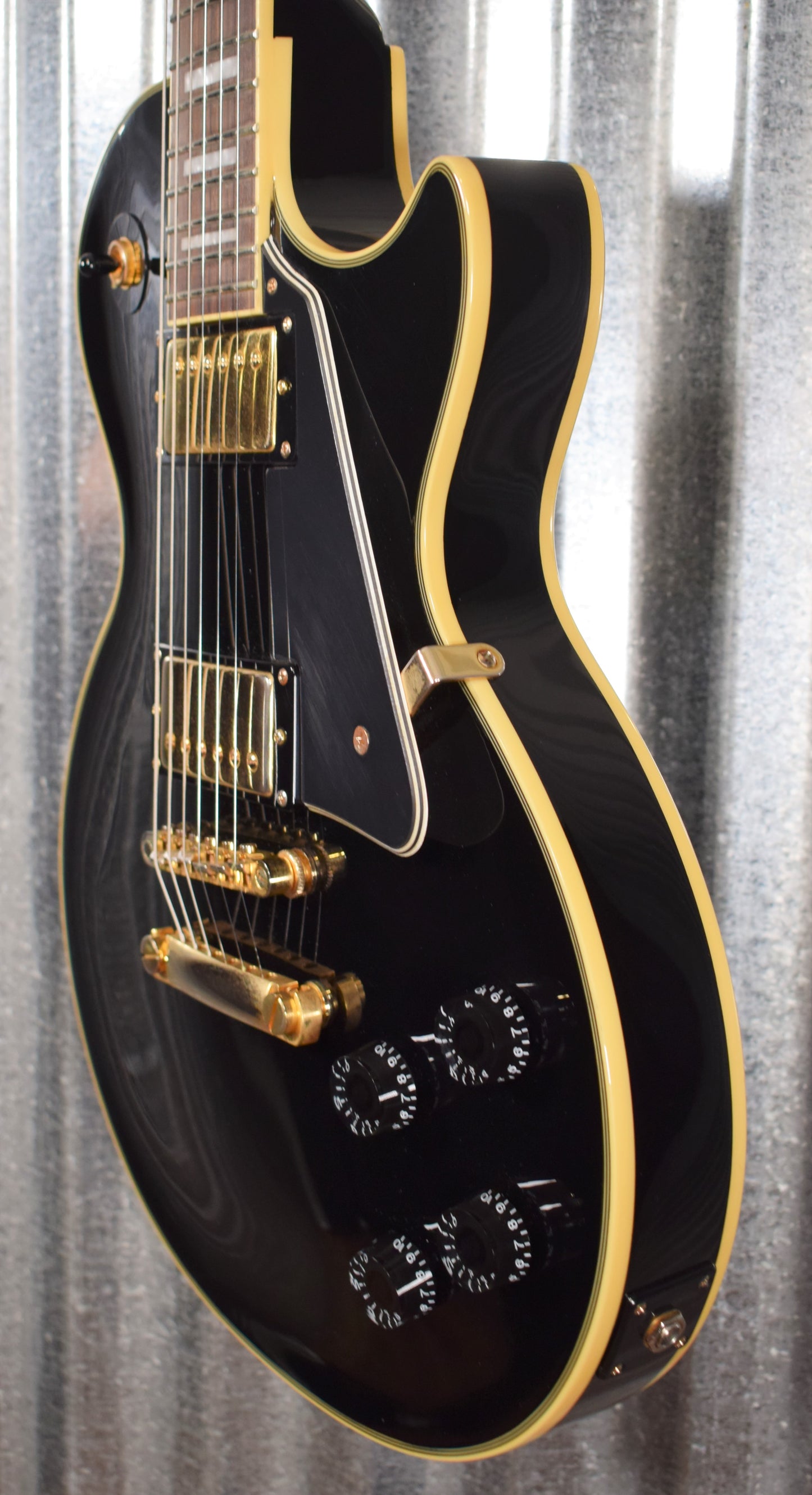 Epiphone Les Paul Custom Pro Ebony & Case #5814 Used