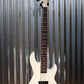 G&L Tribute M-2000 GTB 4 String Carved Top Gloss White Bass M2000 #7571