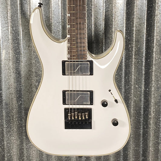 ESP LTD MH-1000 Evertune Snow White Guitar #1135 B Stock