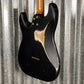 Jet JS800 Relic BK Strat Style Hard Tail Guitar Black Distressed #0004