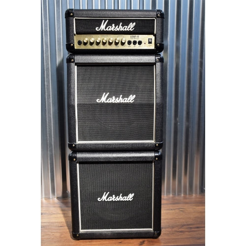 Marshall Amplification Lead 15 Micro Stack Head & Two 10" Speaker Cabs Reverb Used