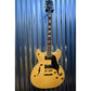Washburn HB35NK Semi Hollow Electric Guitar Natural Flame Top & Hard Case #009