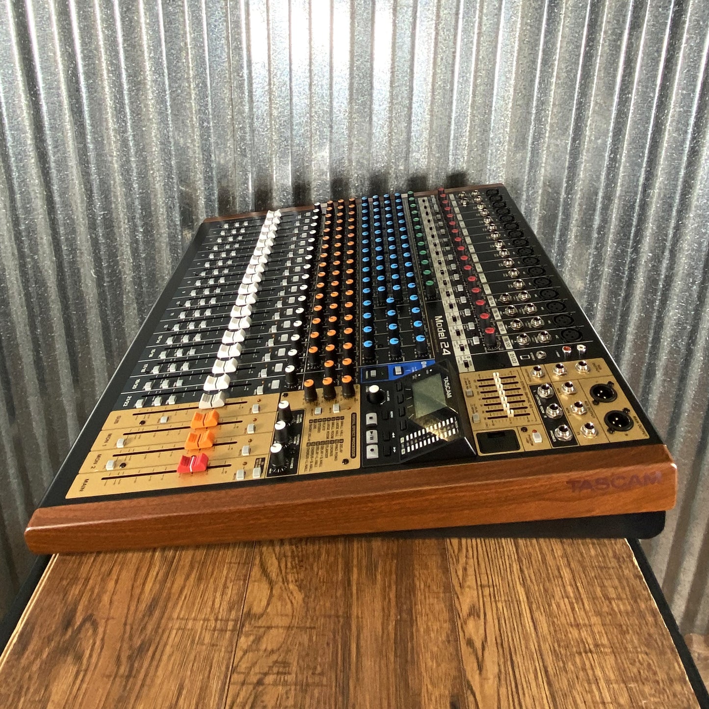 Tascam Model 24 Mixer 24 Channel USB Audio Interface & Recorder Used