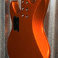 G&L USA CLF L-2500 S750 Tangerine 5 String Bass & Case #3319