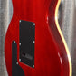 Hamer Archtop Flame Dark Cherry Wilkinson Tremolo Electric Guitar SATFW-DCB #1087
