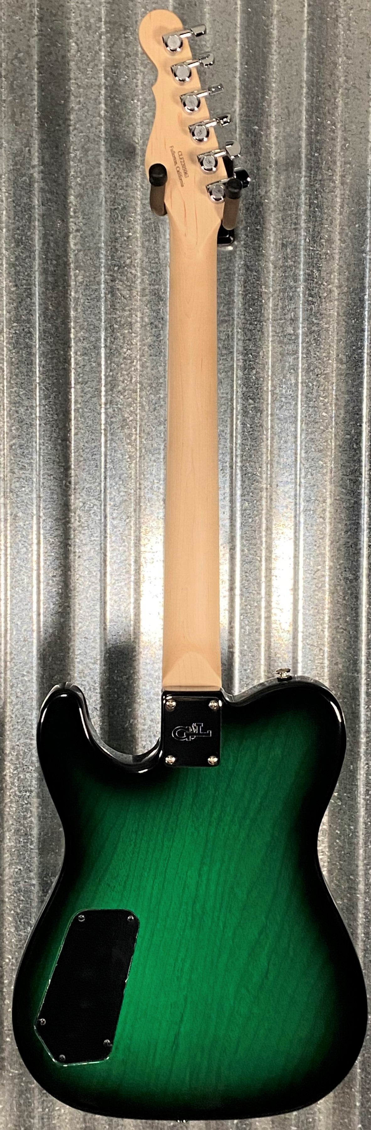 G&L USA ASAT HH RMC Greenburst Guitar & Case #5063
