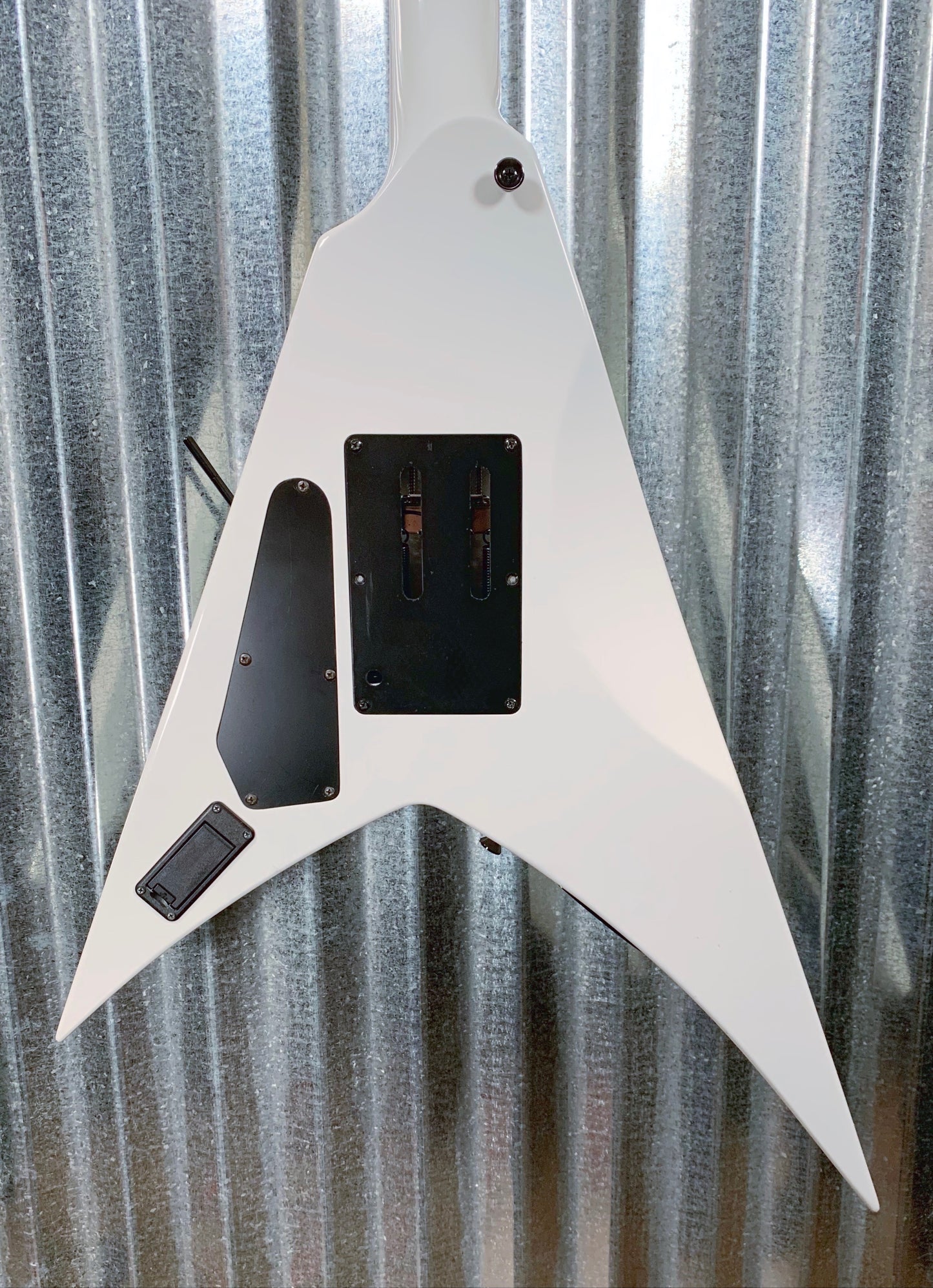 ESP LTD ALEXI-600 Scythe White Alexi Laiho V Guitar & Bag #2521 Used