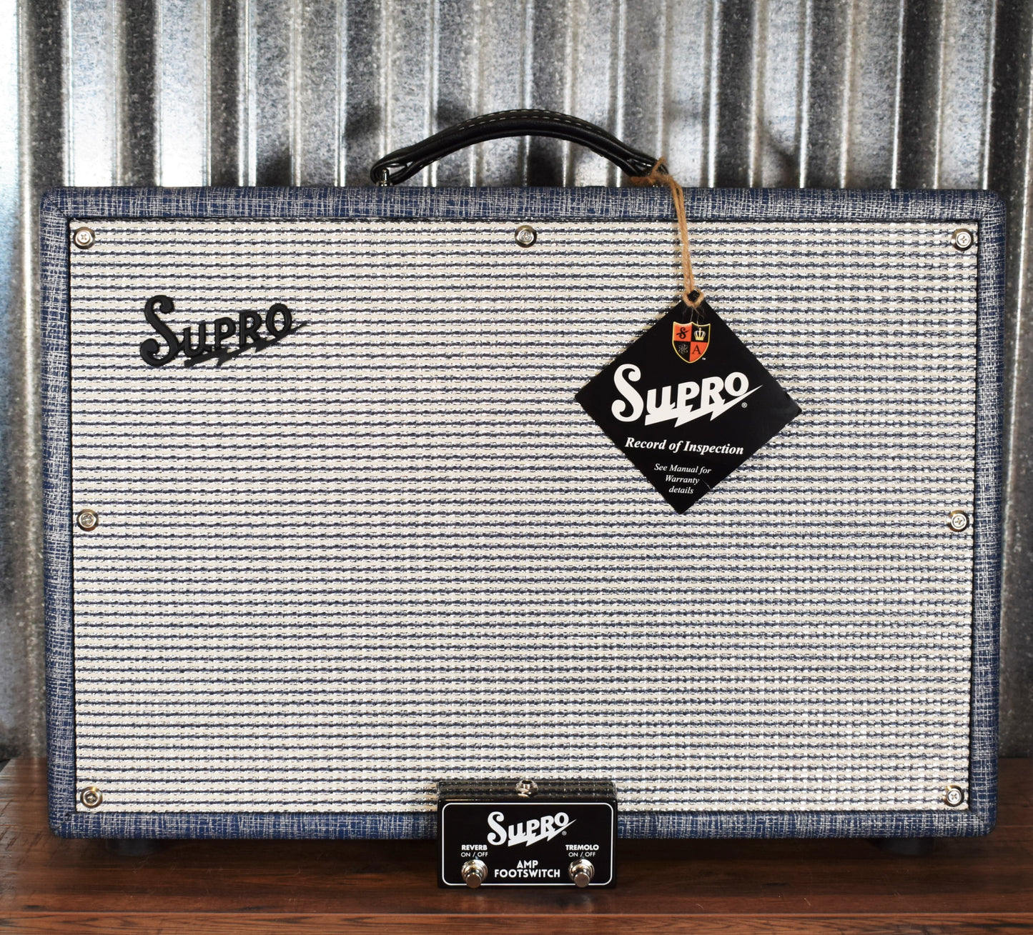 Supro USA 1648RT Saturn Reverb MkII 25 Watt 1x12" Tube Guitar Combo Amplifier #848 Used