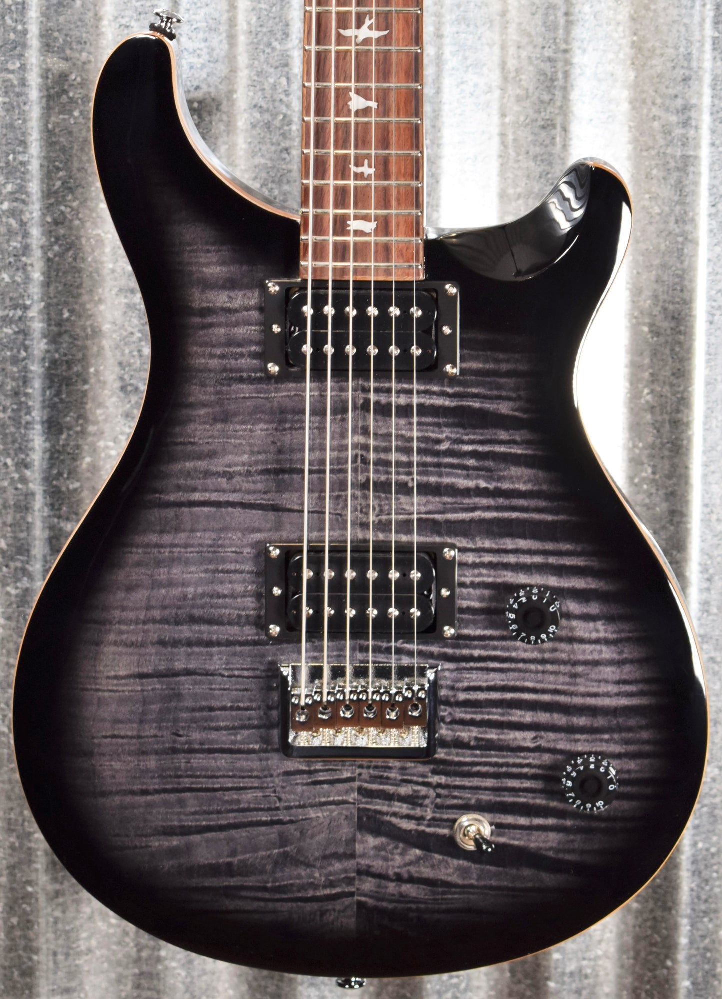 PRS Paul Reed Smith SE 277 Charcoal Burst Baritone Guitar & Bag #0549