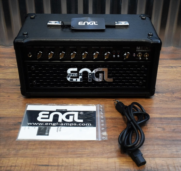 ENGL MetalMaster E309 20 Watt All Tube Reverb & Power Soak Guitar Amplifier  Head Metal Master