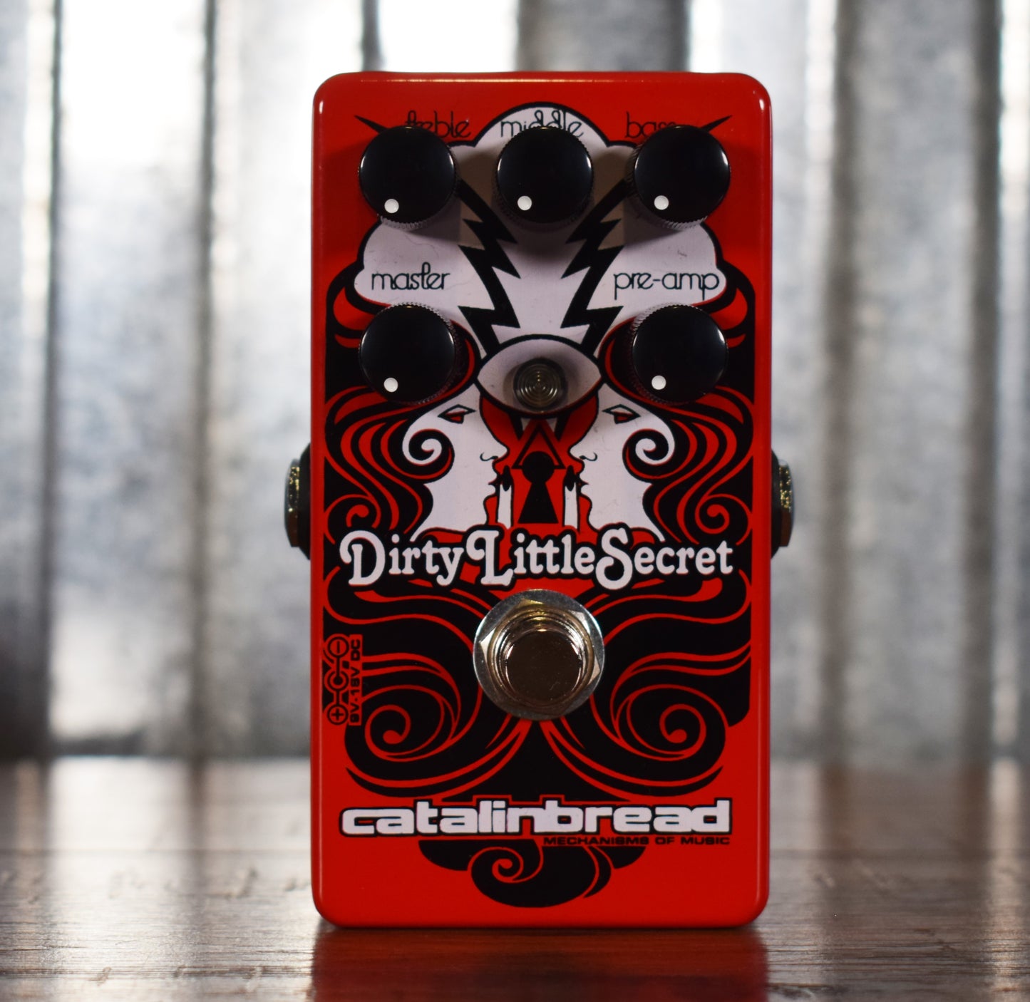 Catalinbread DLS Dirty Little Secret Red Distortion Guitar Effect Pedal